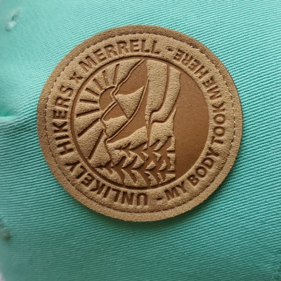 Merrell Green hiking Truckets Mesh Hat - Picture 2 of 10